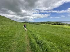 Approaching Abbotsbury